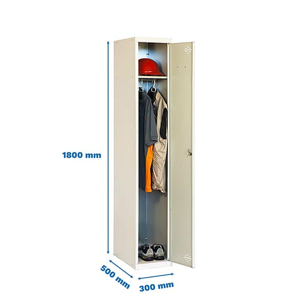 Locker Simonlocker Prof.Mon.Single 1/1 300 Gris - (1800x300x500)