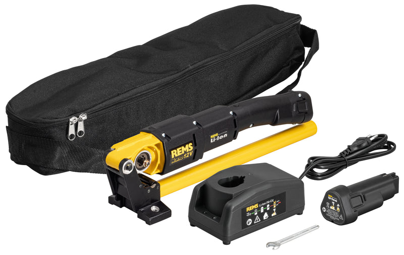 REMS (844012 R220) Nano 12V Basic-Pack + Bateria de íon de lítio 12V, 2,5Ah