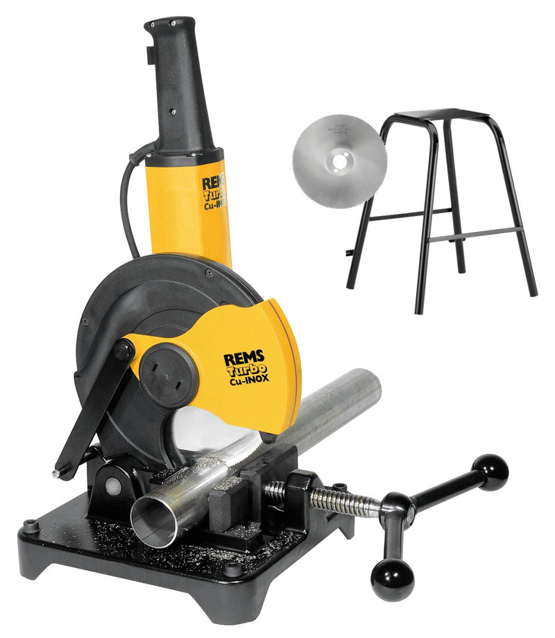 REMS (849X01 R220) Turbo Cu-inox + Lâmina de Serra HSS-E + Suporte