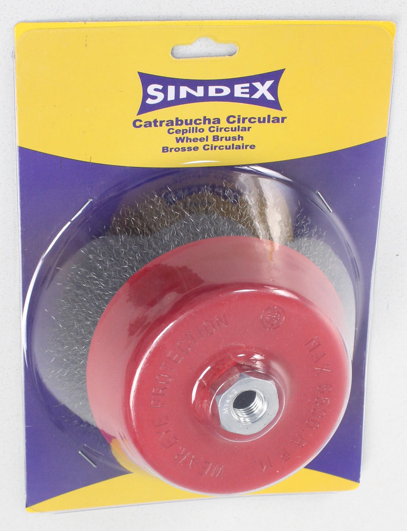 Catrabucha, tipo Taça, Ø 150mm, M14, Aço - SINDEX®