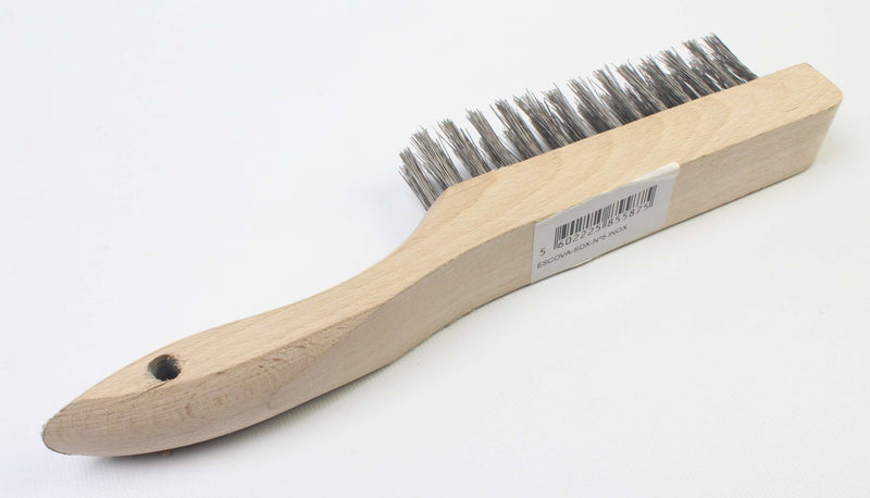 Cepillo para soldar, inox, 130 mm - SINDEX®