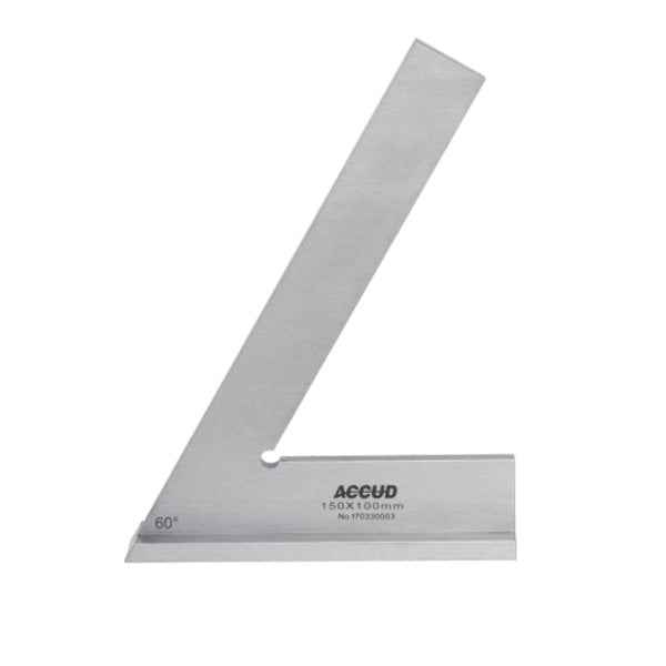 Accud (857) Quadrado de 60° com Base Larga