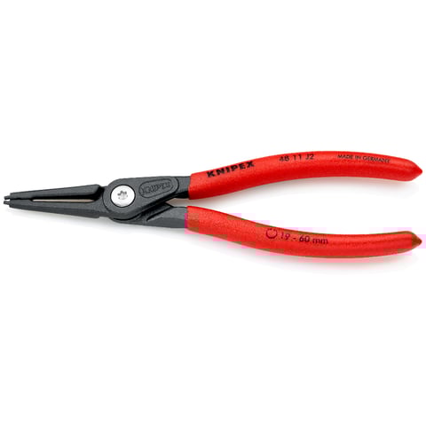 Knipex (48 11 J2) Precision Circlip Pliers For internal circlips in bore holes