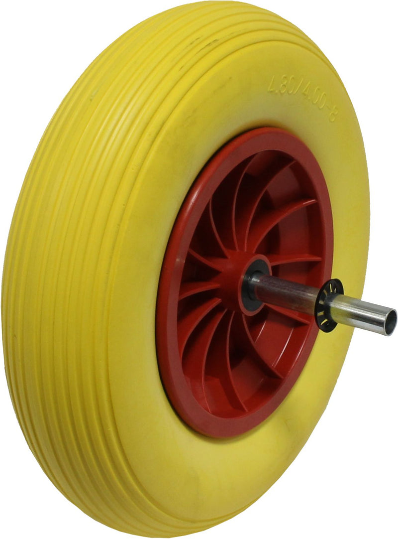 Roda Poliuretano para Carro de Mão, 20x240mm