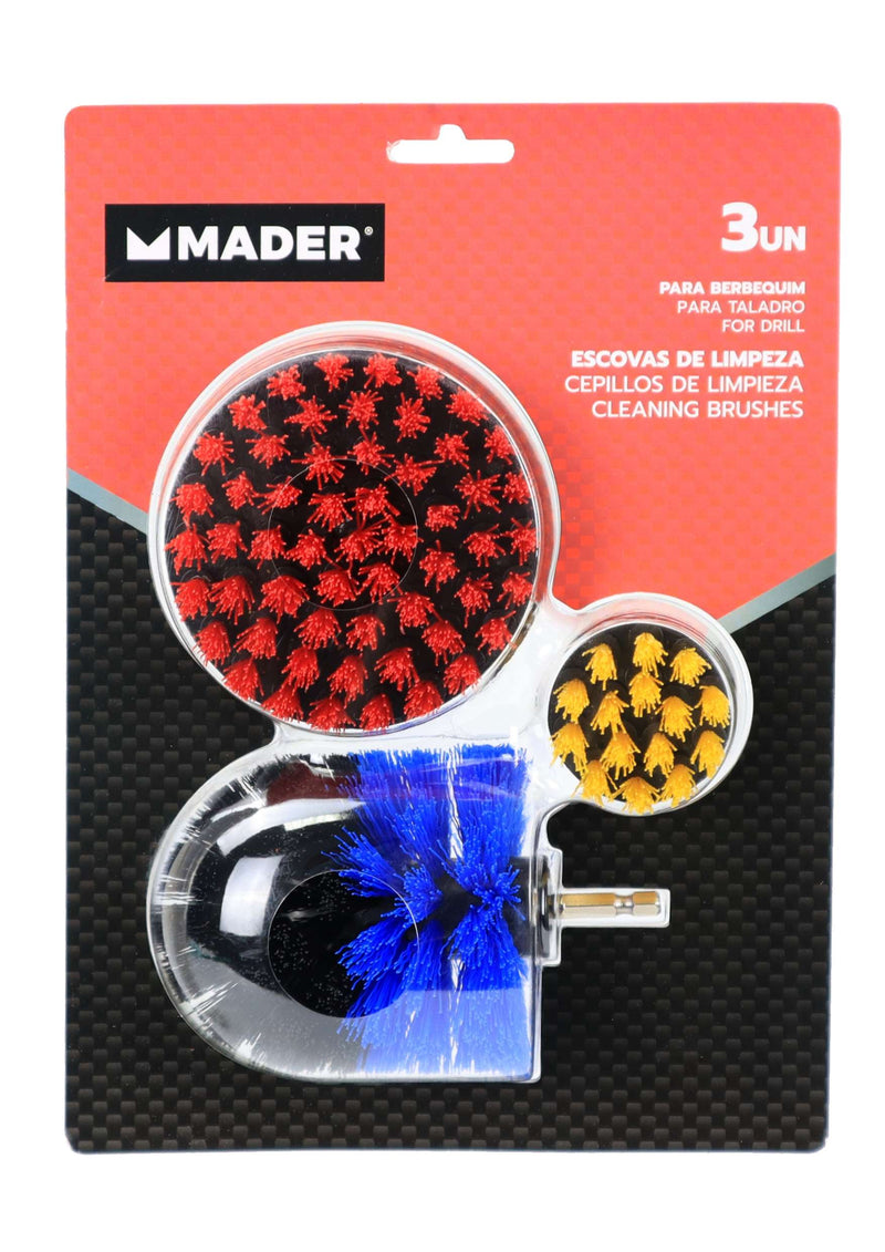 Escovas de Limpeza para Berbequim, 3un