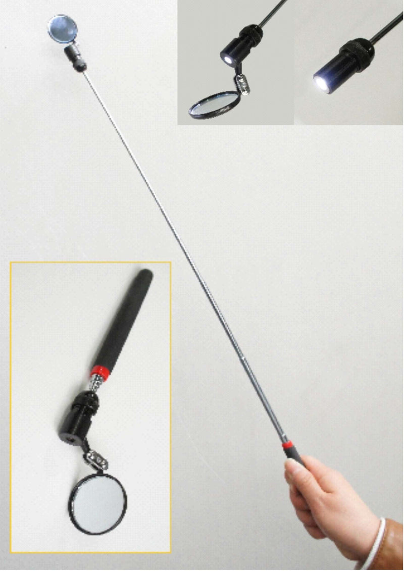Imán telescópico, 680 mm, 1 LED - MADER®