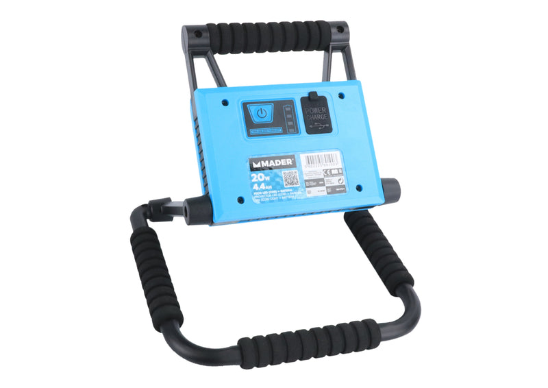Foco LED Portátil, 20W, 4.4Ah
