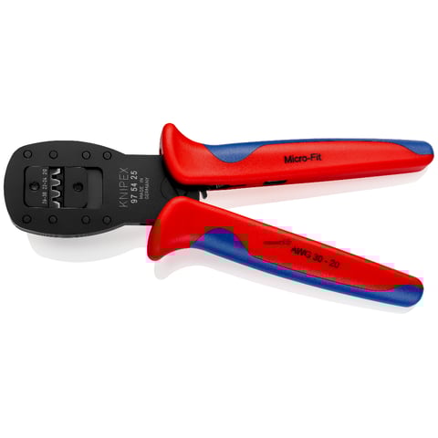Knipex (97 54 25) Crimping Pliers for micro plugs Parallel crimping For connectors in the Micro-Fit series from Molex LLC