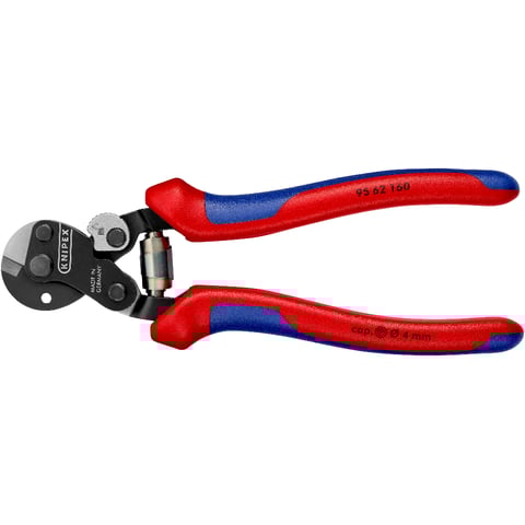 Cortacables Knipex (95 62 160) También para cables de acero de alta resistencia