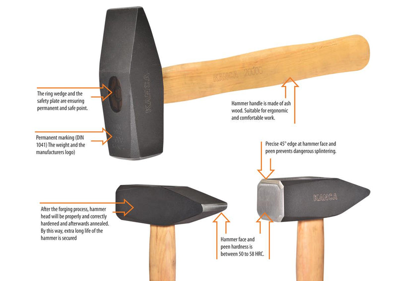 Martelo de maquinista Kanca