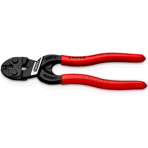 Knipex (71 31 160) CoBolt S Compact Bolt Cutters With recess in the cutting edge
