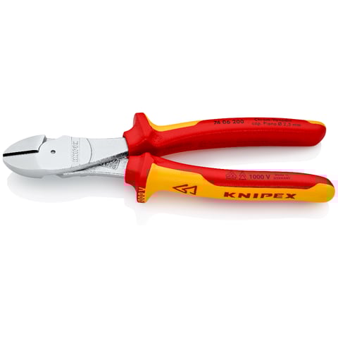 Cortador diagonal de alta alavancagem Knipex (74 06 200)