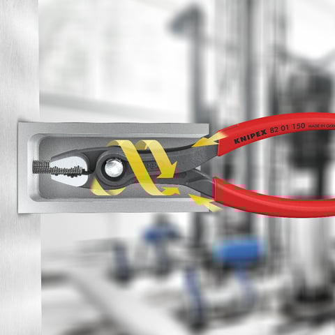 Alicates de agarre frontal y lateral TwinGrip Knipex (82 01 150)