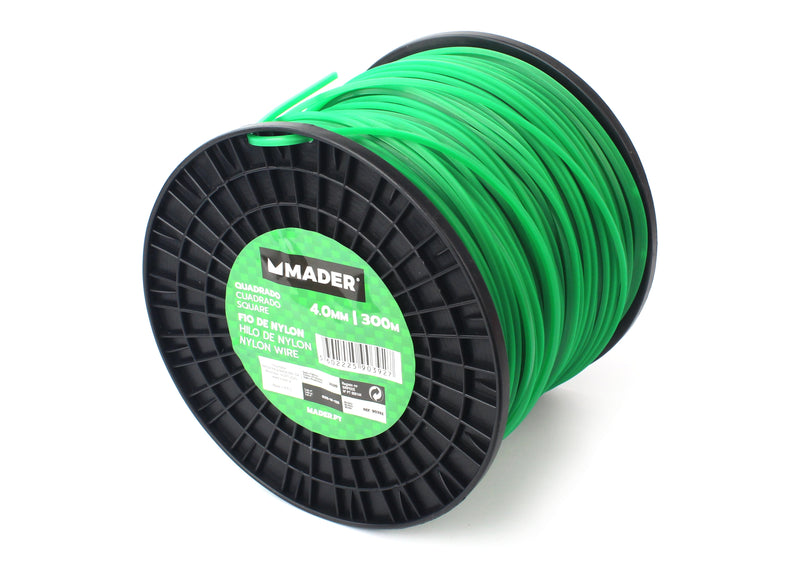 Fio de Nylon Quadrado, 4mm, 300m