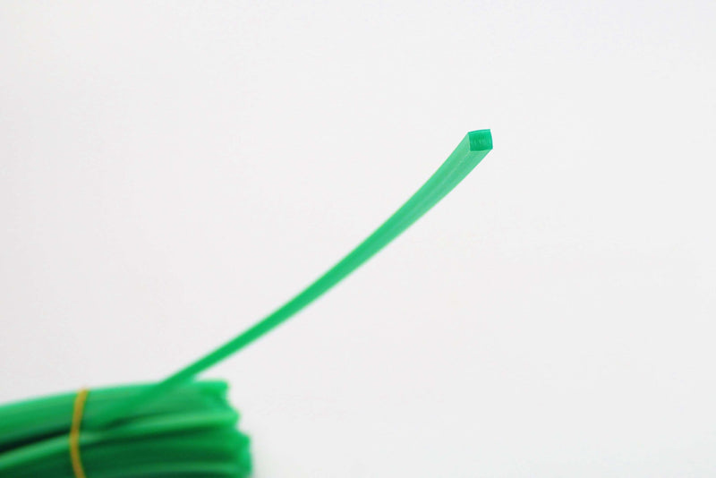 Fio de Nylon Quadrado, 4mm, 400mm, 50un