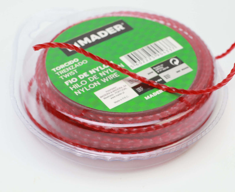 Fio de Nylon Torcido, 2mm, 15m
