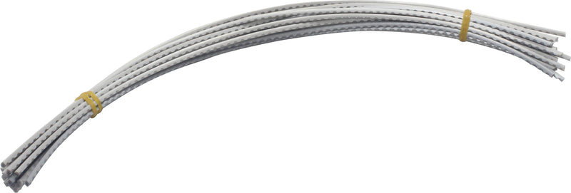 Fio de Nylon Dentes Tubarão, 3mm, 400mm, 24un