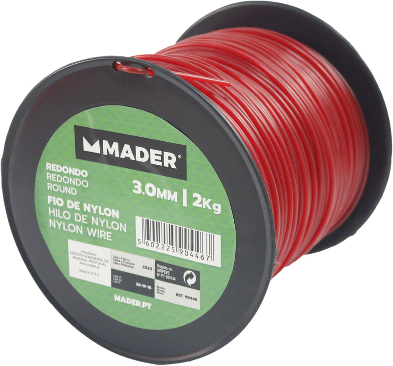 Fio de Nylon Redondo, 3mm, 246m
