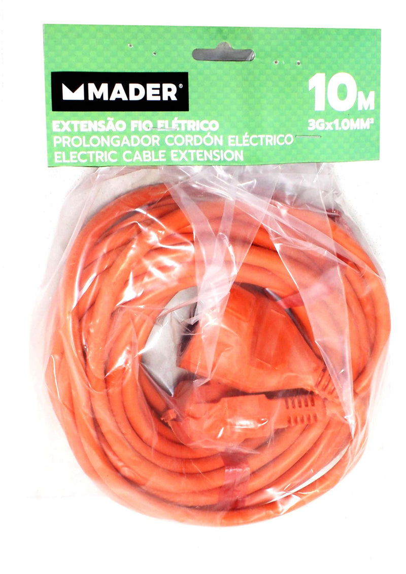 Extensão Elétrica Exterior, 10m, 3Gx1.0mm²