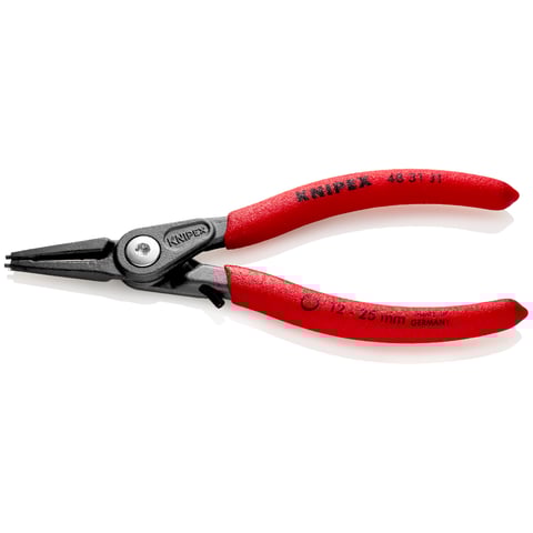 Knipex (48 31 J1) Precision Circlip Pliers For internal circlips in bore holes With overexpansion guard