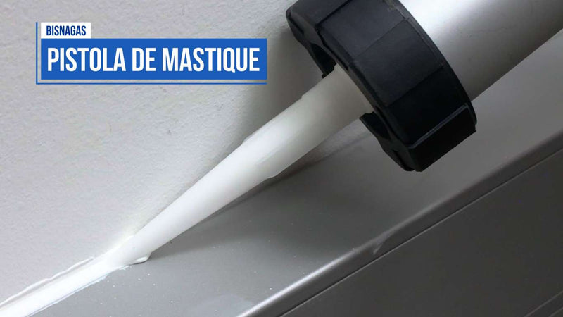 Máquina de Mastique Alumínio, 9"