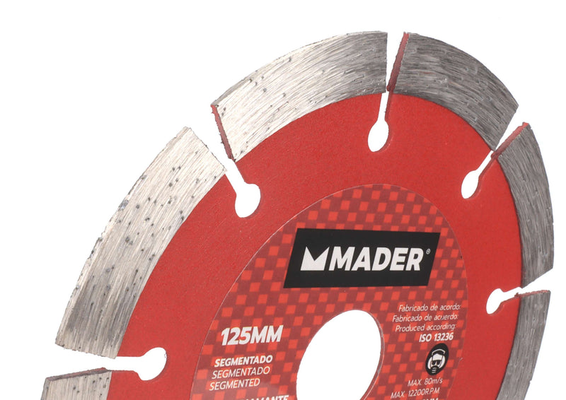 Diamond Blade, Segmented, 125mm - MADER®