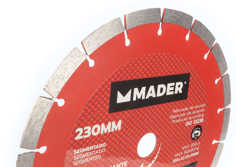 Diamond Blade, Segmented, 230mm - MADER®