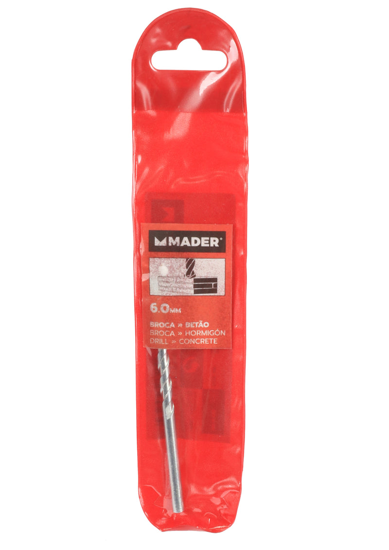Broca de diamante para hormigón, 6 x 100 mm - MADER®