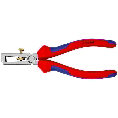 Decapador de isolamento Knipex (11 02 160) com mola de abertura, universal