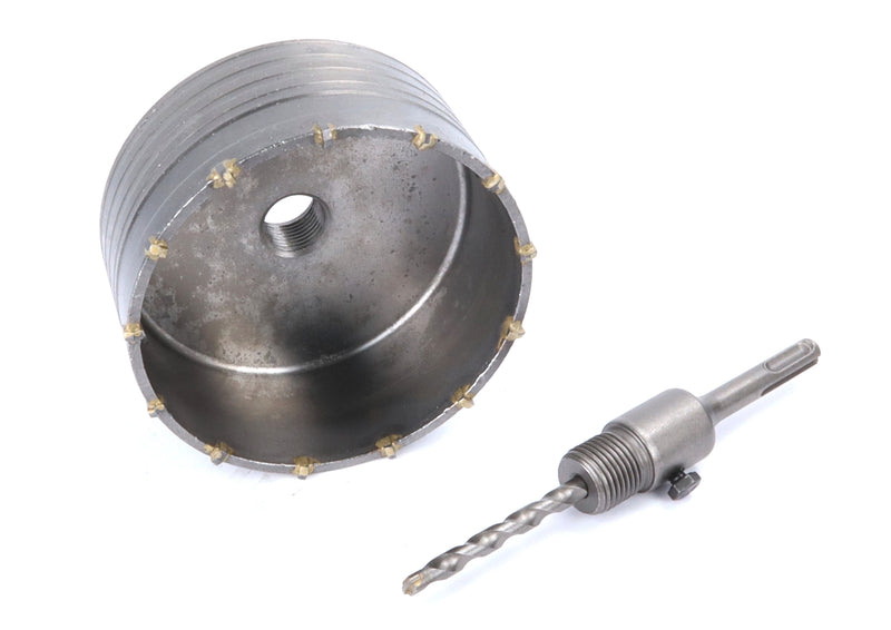 Broca Craneana Ponta Diamante, 125mm, com Broca Guia