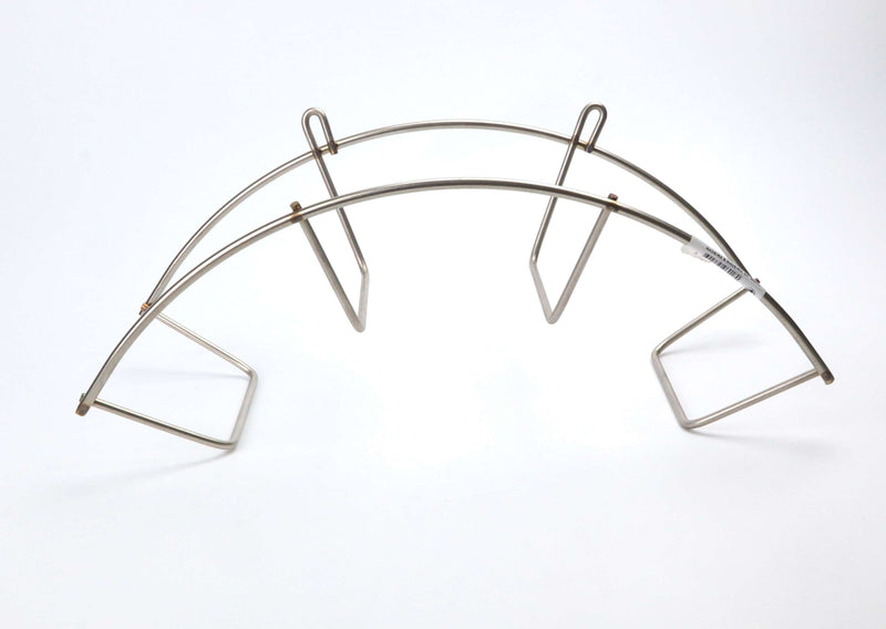 Soporte de manguera, acero inoxidable, 430 mm - MADER®