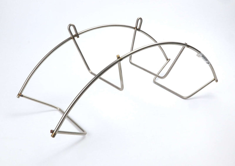 Soporte de manguera, acero inoxidable, 430 mm - MADER®