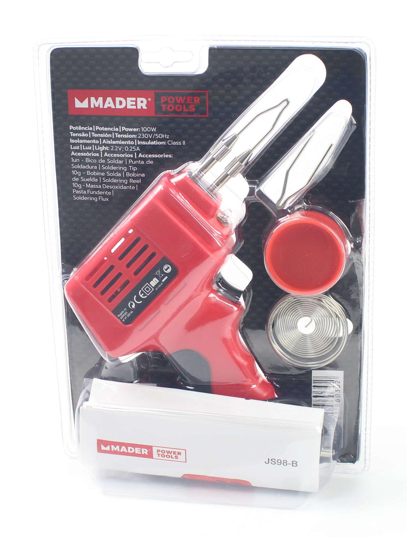 Pistola de Soldar 100W, 4Un
