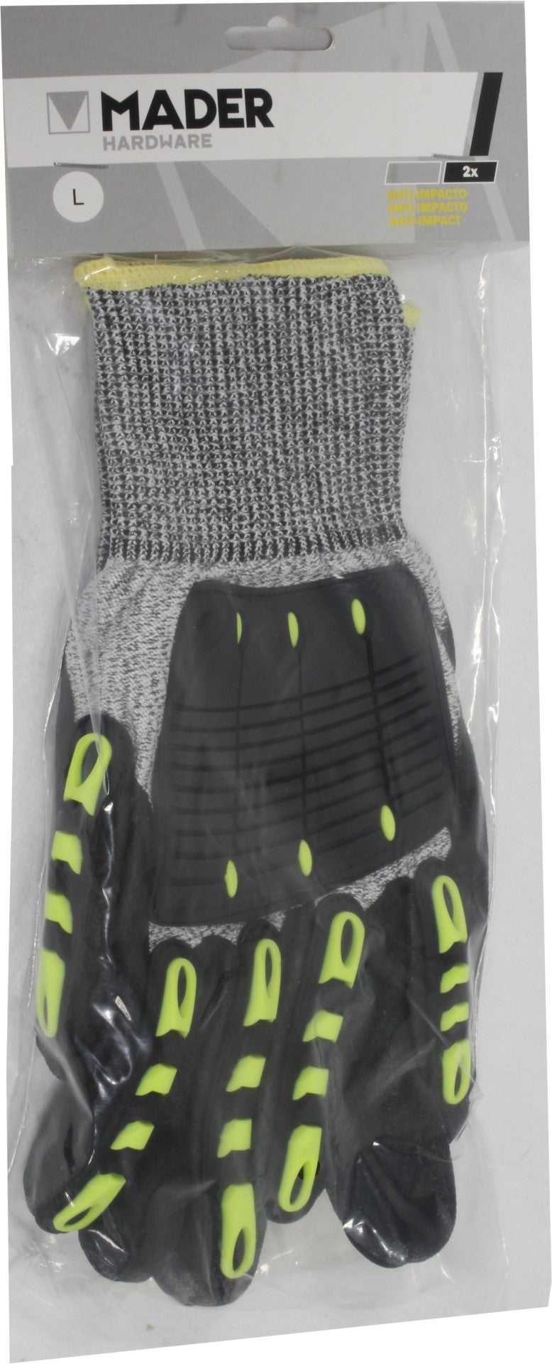 Luva Proteção Anti-Impacto, TPR, XL