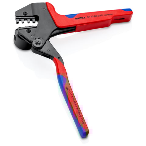 Knipex (97 43 66 EVO) Crimp System Pliers For exchangeable crimping dies