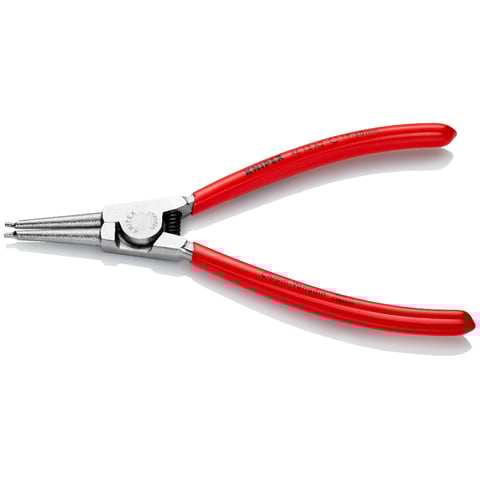 Alicate para anéis de retenção Knipex (46 13 A2) Para anéis de retenção exteriores em veios
