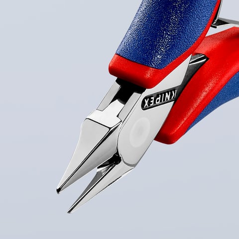Knipex (77 52 115) Alicate de corte diagonal para electrónica con junta de caja.