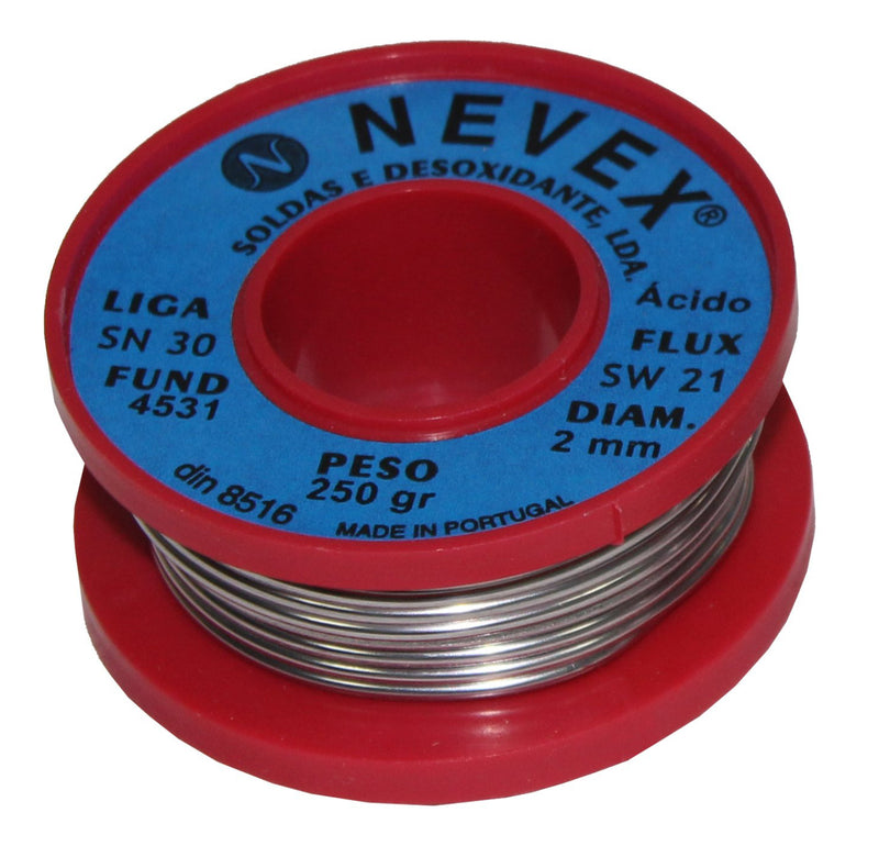 Weld » Tin with Acid, Ø2mm, 250g - NEVEX®