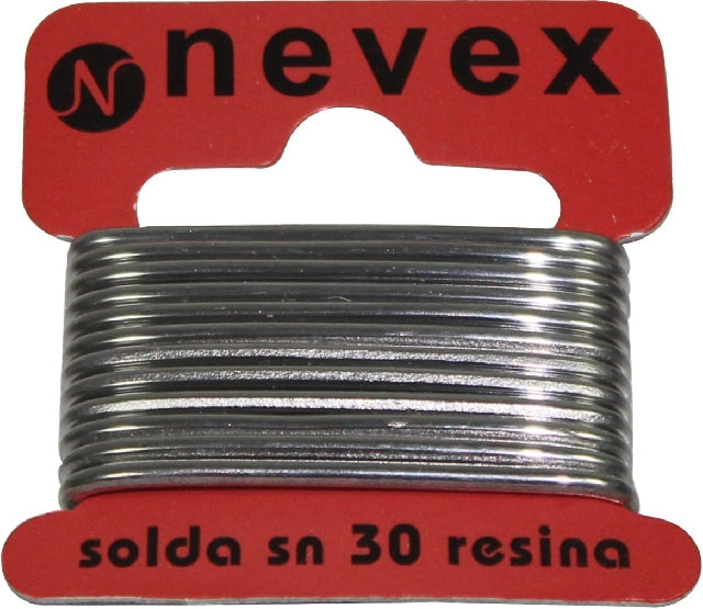 Solda » Estanho com Resina, Ø2mm, 20g - NEVEX®