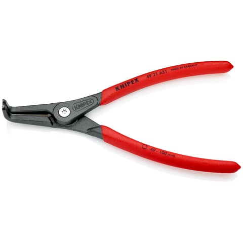 Knipex (49 21 A31) Alicates de precisión para arandelas de retención externas en ejes.