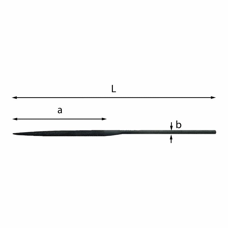 USAG (991 H) Half-Round Needle File