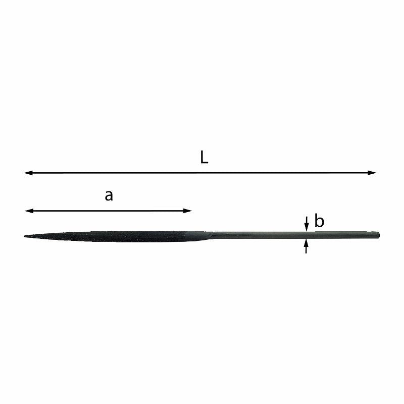 USAG (991 I) Half-Round Needle File