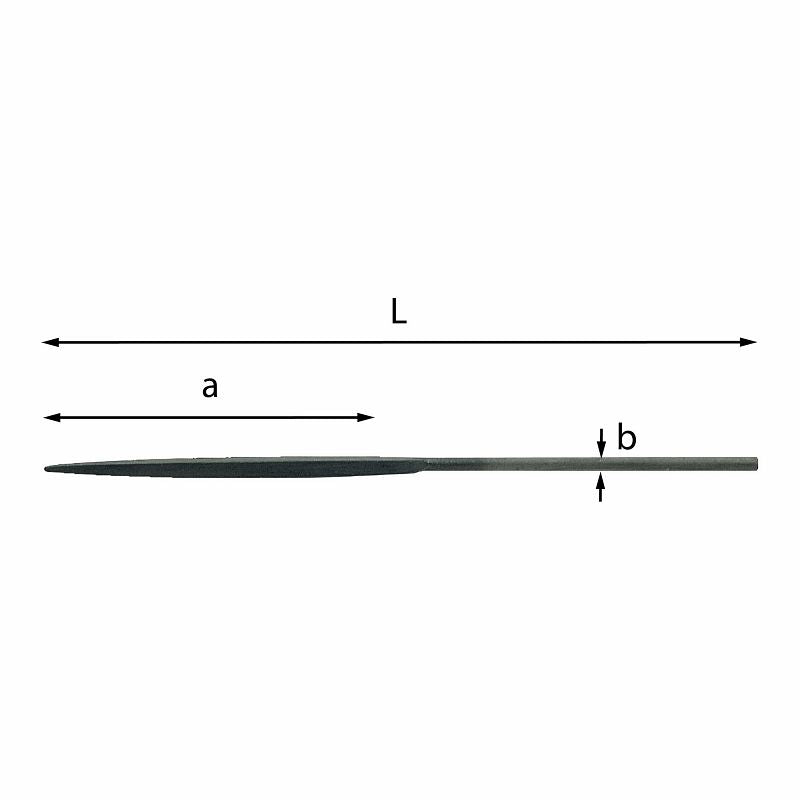 USAG (991 L) Bar Needle File
