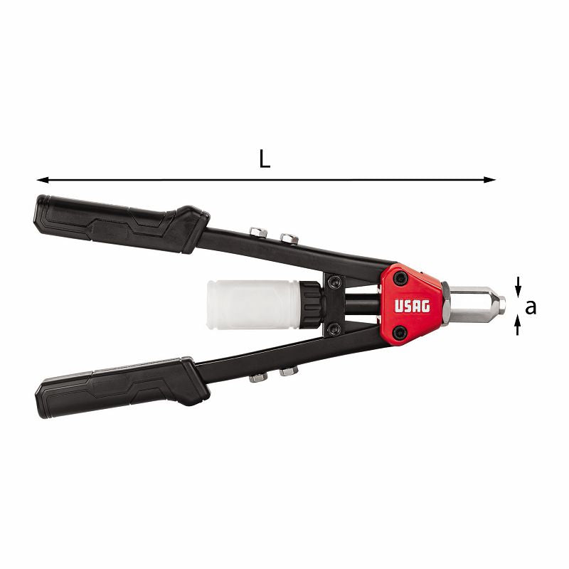 USAG (995 LA) Rebitador manual compacto reto