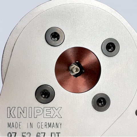 Knipex (97 52 67 DT) Four-Mandrel Crimping Pliers for DEUTSCH contacts