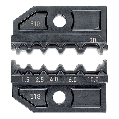 Knipex (97 49 30) Die set For non-insulated butt connectors