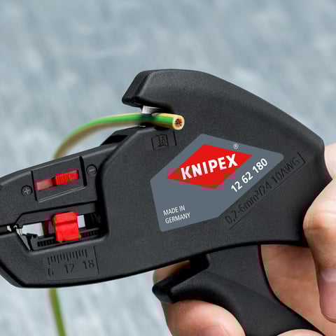 Knipex (12 62 180) ComStrip Automatic insulation stripper