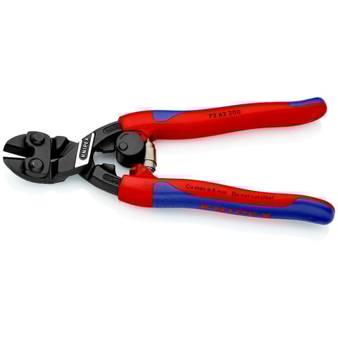 Knipex (72 62 200) High Leverage Flush Cutter For soft metal and plastic