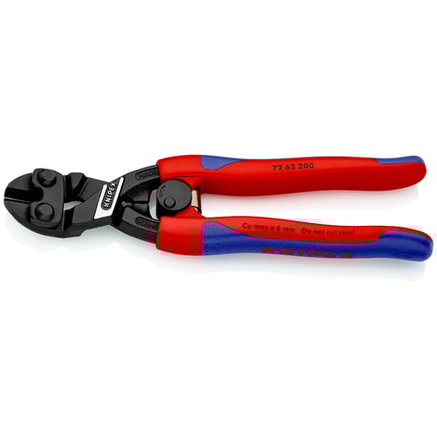 Knipex (72 62 200) High Leverage Flush Cutter For soft metal and plastic