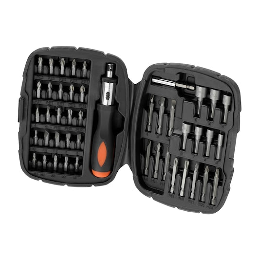 Black&Decker (A7039-XJ) Ratchet Screwdriving and Nutdriver Set (45 pc)